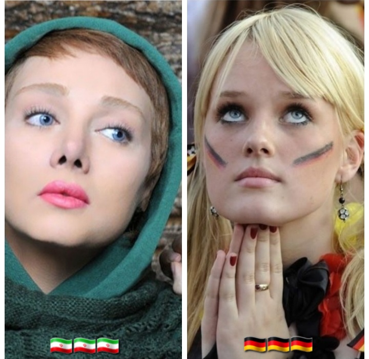 مردم ایران شباهت بسیاری به هم نژادان آلمانی خود البته هم نژادان اروپایی خود دارند. 